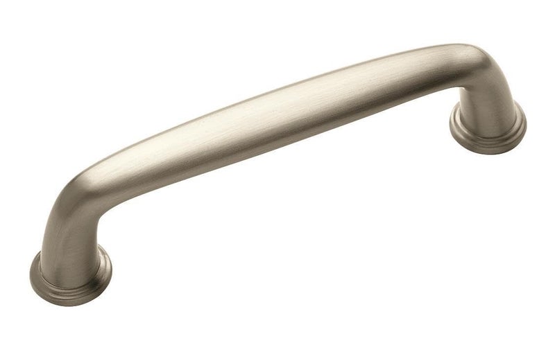Amerock | Cabinet Pull | Satin Nickel | 3-3/4 inch (96 mm) Center to Center | Kane | 1 Pack | Drawer Pull | Drawer Handle | Cabinet Hardware - Image 1